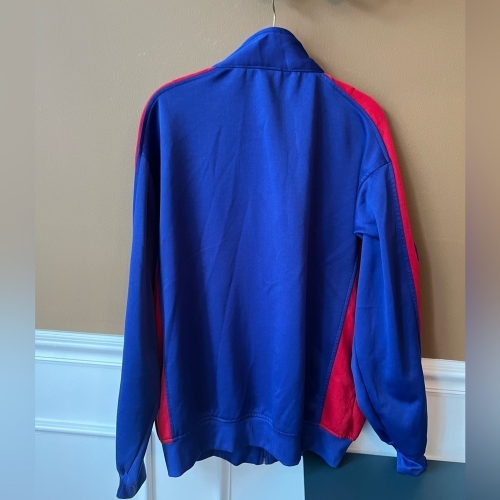 NFL NY Giants Men’s Full Zip Sweatshirt Jacket Size Large Tall Football Team - Picture 6 of 6